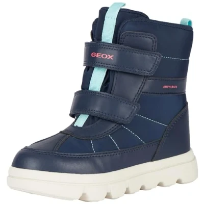 Image of Geox J Willaboom Girl B A Ankle boot, navy, 3 UK