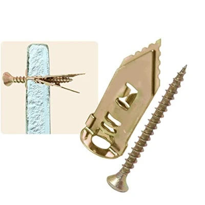 Image of Hammer Drive Anchor for Plasterboard, in Plug Cavity Wall Fixing Plasterboard Fixings &amp; Screws, Driva Plugs Metal Self Drilling (20Pcs)