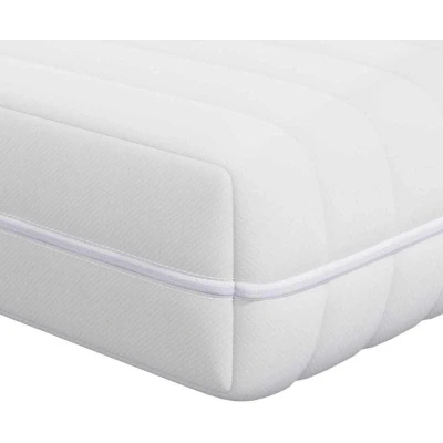Image of Mattresses White 100 x 200 cm 100% polyester fabric Vidaxl