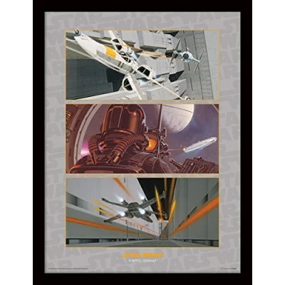 Image of Star Wars (X Wing Assault Memorabilia, Multi Colour, 30 x 40 cm