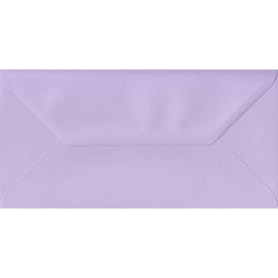 Image of Pack of 50 Amethyst 110mm x 220mm Gummed 100gsm DL Envelopes Coloured
