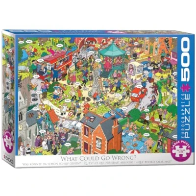 Image of Eurographics 6500 5460 What Could go Wrong by Martin Berry Puzzle, various, 48 x 68 cm
