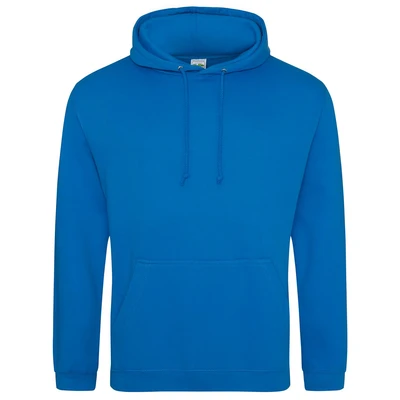 Image of AWDis Men&#039;s College Hoodie, Blue (Sapphire Blue), Large