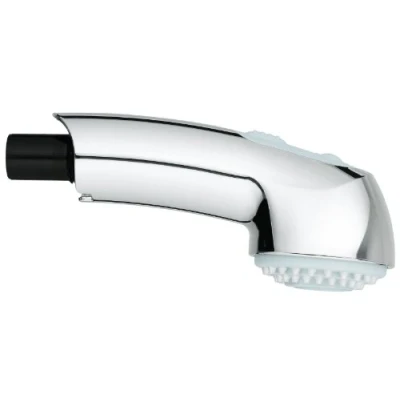 Image of GROHE Hand Shower White/Nighttime Grey/Chrome 46656NC0