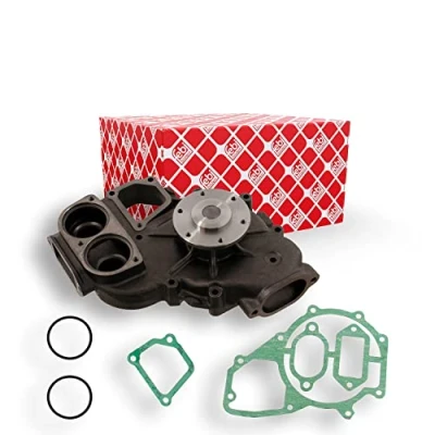 Image of 4031001701, 4222000701, 4222001201, A4031001701, A4222000701 Water pump FEBI BILSTEIN 21711 Grey Cast Iron with gaskets/seals