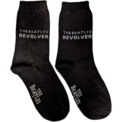 Image of SOCKSHOP Music Collection 1 Pair The Beatles Cotton Socks Revolver 7 11 Unisex