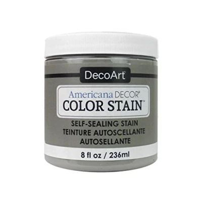 Image of DecoArt Americana Decor Color Stains 8oz Ash Grey, 7.23 x 6.98 7.62 cm