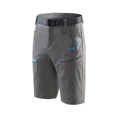 Image of Black Crevice Men&#039;s Trekking Shorts, Anthracite, XXL Charcoal