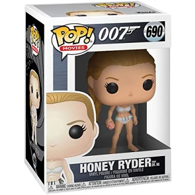 Image of Funko POP! Vinyl: Movies: James Bond: Honey Ryder Collectable Vinyl Figure For Display Gift Idea Official Merchandise Toys Kids &amp; Adults Movies Fans Model Collectors