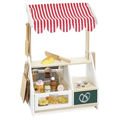 Image of howa Wooden Toy shop/Play shop Little baker with accessory set 4752