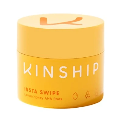 Image of Kinship Insta Swipe Lemon Honey AHA Exfoliating Pads 45pcs