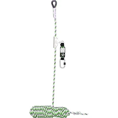Image of Kratos Safety FALL ARRESTER ON KERNMANTLE ROPE 20 MTR
