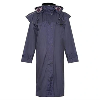 Image of Champion Country Estate Womens Rain Sandringham Riding Coat Navy 10