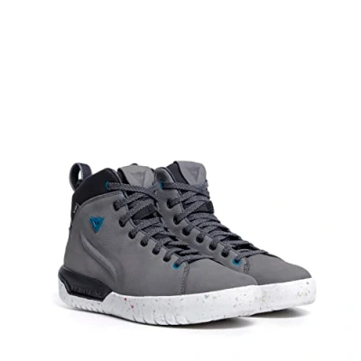 Image of Dainese Women&#039;s Metractive Woman D WP Shoes Motorcycle Boot, Dark Gray/White, 5 UK