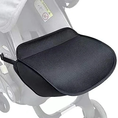 Image of iNszkoos Baby Footmuff Compatible with Doona Stroller &amp; Carseat, Buggy Pram Foot Cover, Windproof Waterproof Muff for Pushchair and Buggy, Support Accessory (Black)