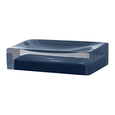 Image of Gedy Soap Holder, Resin, Blue Petrol, Non applicabile