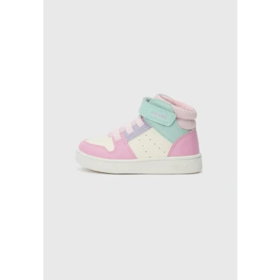 Image of Geox B ECLYPER GIRL girls&#039;s Children&#039;s Shoes (High top Trainers) in Multicolour