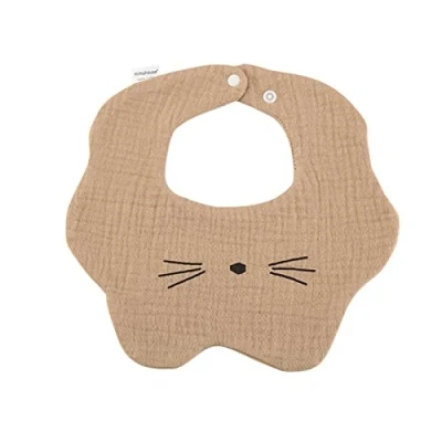 Image of Multi pattern Baby Bibs 6 Layer Drooling Soft &amp; Absorbent Muslin For Teething Shower Gift Bandana Drool Girls Boys