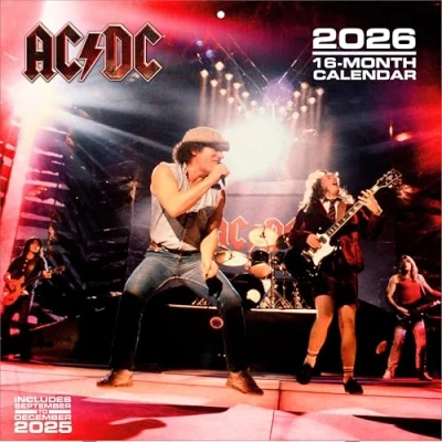 Image of AC/DC Calendar 2026