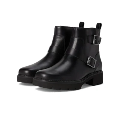 Image of Vionic Women&#039;s Ankle Boot Folsom Shoes with Arch Support Black UK 8 Medium Fit
