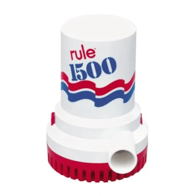 Image of Rule 02 Marine Bilge Pump, 1500 GPH, Non Automatic, 12 Volt
