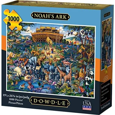 Image of Noah¡®s Ark 1000pc 18x24 Jigsaw Puzzle by Eric Dowdle