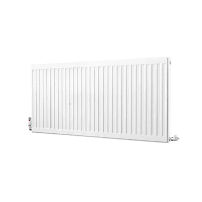 Image of Kartell Kompact Type 21 Double Panel Single Convector Radiator 600mm x 1200mm White