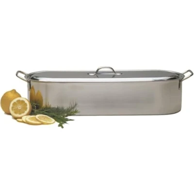 Image of RSVP International 8043 Endurance Collection Fish Poaching Set, Stainless Steel