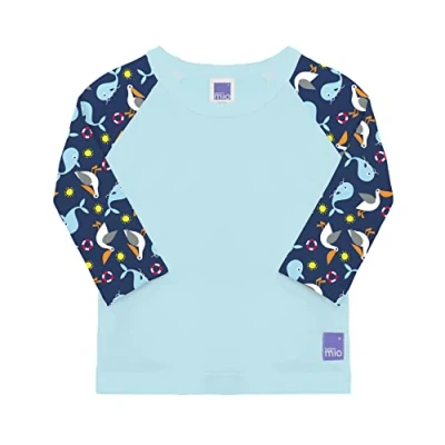 Image of Bambino Mio Baby_Product Swim Rash top, Nautical, Large