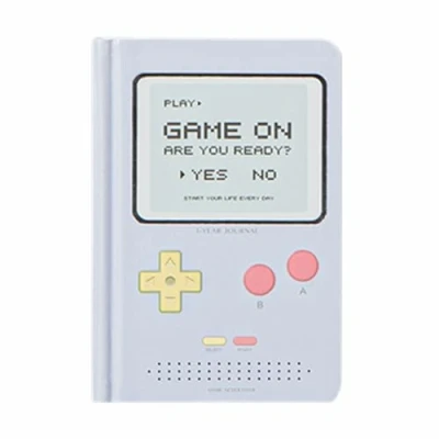Image of 365 Days A6 Undated Daily Planner mini Cute Diary Appointment Book Notebook Game Design Journal (purple)