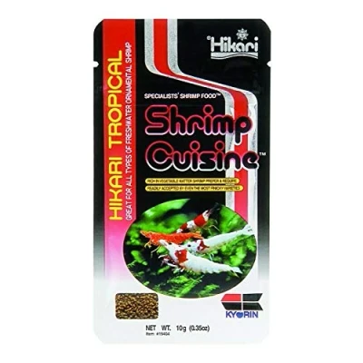 Image of B Creative Hikari Tropical Shrimp Cuisine Red Crystal Cherry 10g Aquarium Food