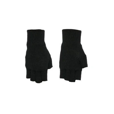 Image of Brandit Unisex Fingerless gloves, Size: S/M, Black