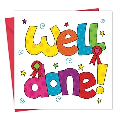 Image of Twizler Well Done Card Congratulations You Passed Graduated
