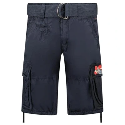 Image of Geographical Norway Men&#039;s Pasteque Bermuda Shorts, Marine, XXL Navy