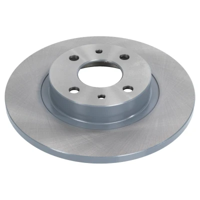 Image of 0046554302, 0060808872, 46554302, 46820655, 51866264 Brake disc FEBI BILSTEIN 10618 Front Axle 257,5mm 12mm 4 Hole 98mm solid Coated