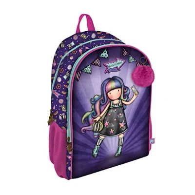 Image of SANTORO Gorjuss Double Zip Rucksack Up and Away