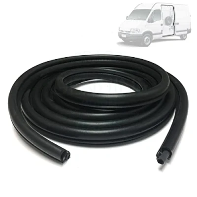 Image of Side Sliding Cargo Door Aperture Weatherstrip Rubber Seal Replacement For Master II (MK2) (1997 2010)