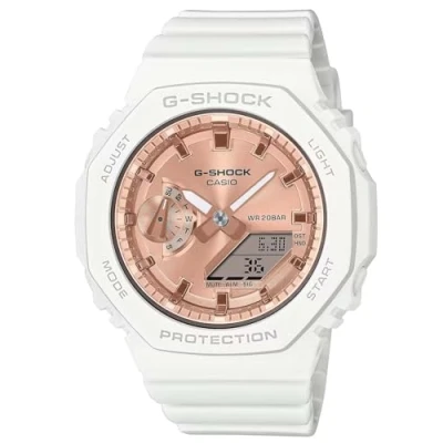 Image of G SHOCK S2100 Series Watch Beige/rose goldcoloured, Women&#039;s, Size: One Size, gold coloured
