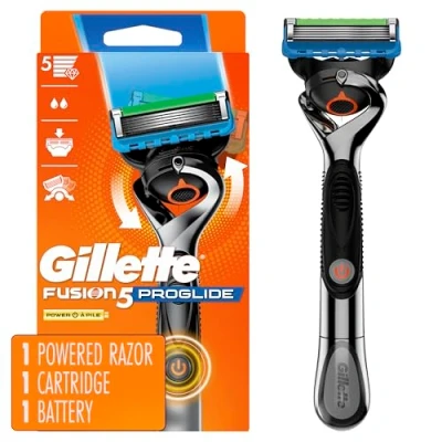 Image of Gillette Fusion5 ProGlide Power Men&#039;s Razor, Handle &amp; 1 Blade Refill