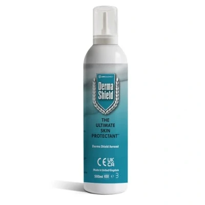 Image of Derma Shield Barrier Cream 500ml Mousse The Ultimate Waterproof Skin for Hands, Body, Face Clinically Proven Protection and Relief Contact Dermatitis, Dry