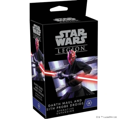 Image of Atomic Mass Games Star Wars Legion: Separatist Alliance Expansions: Darth Maul and Sith Probe Droids Operative Unit Expansion Miniatures Game Ages 14+ 2 Players 90 Minutes Playing Time