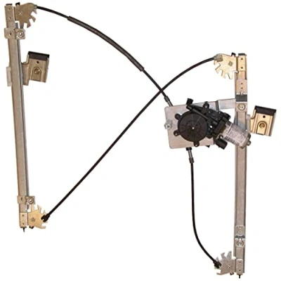Image of 6N4837461 Window regulator VALEO 850450 Left Front electric with motor without comfort function VOLKSWAGEN: Polo III Hatchback