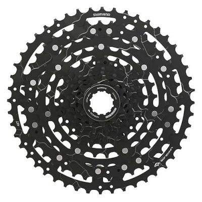 Image of Shimano 10v 11 39 CS LG300 Cassettes and Pinions for Bicycles, Adults, Unisex, Multicoloured, One Size