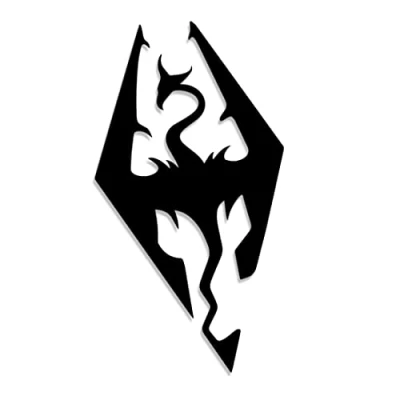 Image of Skyrim Dragon // Sticker OEM JDM Style
