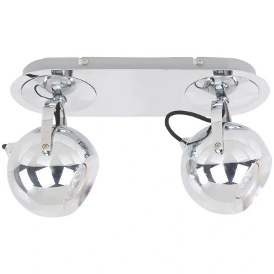 Image of Italux Lighting James Modern 2 Light Twin Ceiling Spotlight, GU10
