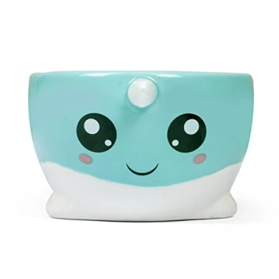 Image of Thumbs Up UK Narwhal Fun Novelty Ceramic Mug with Handle Perfect for Home and Office 10 fl. Oz