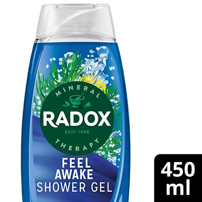 Image of Radox Shower Gel Feel Awake 450ml
