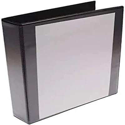 Image of Black 40mm 4D Presentation Ring Binder (10 Pack)