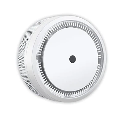 Image of ELRO FS4610 ultra slim smoke detector with 10 year battery and warranty STIWA &#039;Gut&#039; &amp; Q label DIN EN14604, white, 1 piece