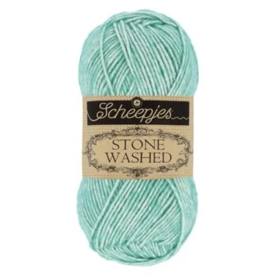 Image of Scheepjes Stone Washed 828 Larimar Yarn 1x50g